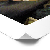 ミケランジェロによるアダム(詳細)創造の神 ポスター (角)