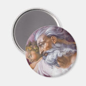 ミケランジェロによるシスティン礼拝堂 マグネット (正面/裏面)