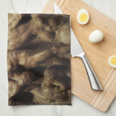 ミケランジェロによるラピスとケンタウロスの戦い キッチンタオル (四つ折り)