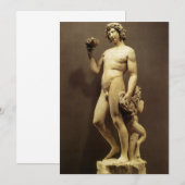 ミケランジェロによるルネサンス時代のヴィーナス像 バッカス (正面/裏面)