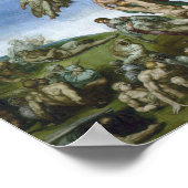 ミケランジェロによる最後の審判フレスコのポスター ポスター (角)