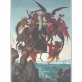 ミケランジェロによる聖アンソニーの誘惑 シール (正面)