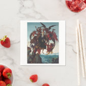 ミケランジェロによる聖アンソニーの誘惑 スタンダードカクテルナプキン (インサイチュ)