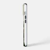 ミケランジェロのアダムアートの創造 iPhone 15ケース (左側面)