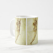 ミケランジェロのカスカイナの戦いの習作 コーヒーマグカップ (正面左)