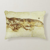 ミケランジェロのカッシナの戦いの勉強 アクセントクッション (正面)