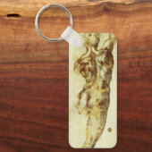 ミケランジェロのカッシナの戦いの勉強 キーホルダー (正面)