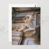 ミケランジェロのサグレスティア・ヌオーヴァ・イン・ザ・キャップ ポストカード (正面/裏面)