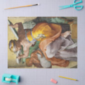 ミケランジェロのシスティン礼拝堂リビアシビル 薄葉紙 (クラフト)