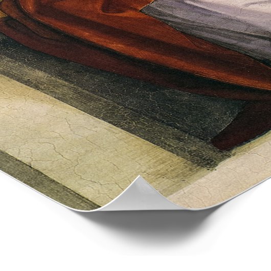 ミケランジェロのシスティーナ礼拝堂 ポスター (角)