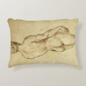 ミケランジェロのダビデ像の勉強 アクセントクッション (正面)