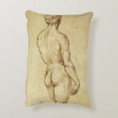 ミケランジェロのダビデ像の勉強 アクセントクッション (裏面(縦))