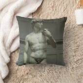 ミケランジェロのダビデ像 クッション (ブランケット)