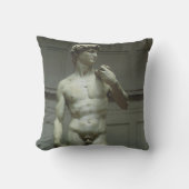 ミケランジェロのダビデ像 クッション (正面)