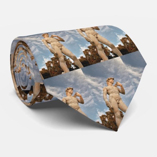 ミケランジェロのデイヴィッドの彫刻のタイおよび大きい ネクタイ (ロール)