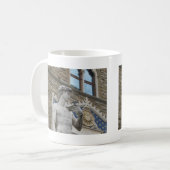 ミケランジェロのデイヴィッド、フィレンツェイタリア コーヒーマグカップ (正面左)