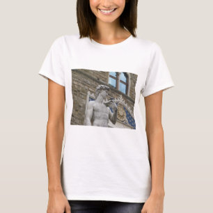 ミケランジェロのデイヴィッド、フィレンツェイタリア Tシャツ