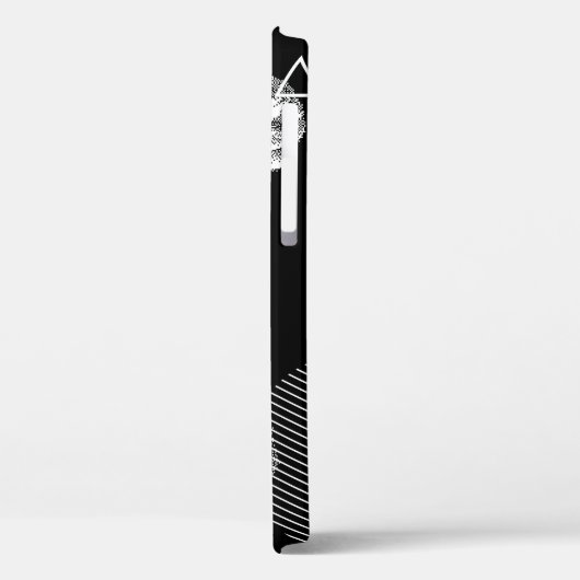 ミケランジェロのデビッド首長の3Dイング画素アート8 Case-Mate iPhoneケース (裏面 / 左)