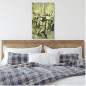 ミケランジェロのピエタforヴィットリア・コロンナ キャンバスプリント (インサイチュ (寝室))