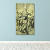 ミケランジェロのピエタforヴィットリア・コロンナ キャンバスプリント (インサイチュ (ウッドフロア))
