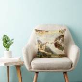 ミケランジェロのファインアートによるアダムの作成 クッション (椅子)