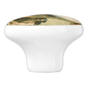 ミケランジェロのファインアートによるアダムの作成 セラミックノブ (側面)