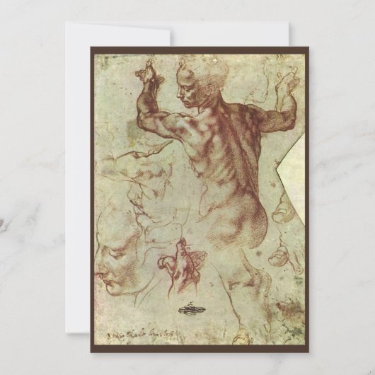 ミケランジェロのリビアシビル勉強 (正面)