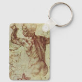 ミケランジェロのリビアシビル勉強 キーホルダー (裏面)