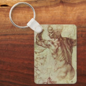 ミケランジェロのリビアシビル勉強 キーホルダー (正面)
