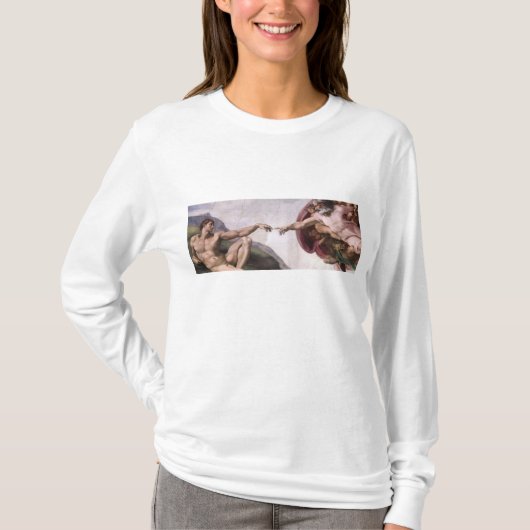 ミケランジェロのルネサンス芸術 Tシャツ (正面)