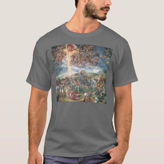 ミケランジェロのルネサンス芸術 Tシャツ (正面)