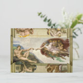 ミケランジェロの人間の創造（アダムの創造） (スタンド正面)