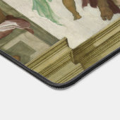 ミケランジェロの人間の創造（アダムの創造） デスクマット (コーナー)