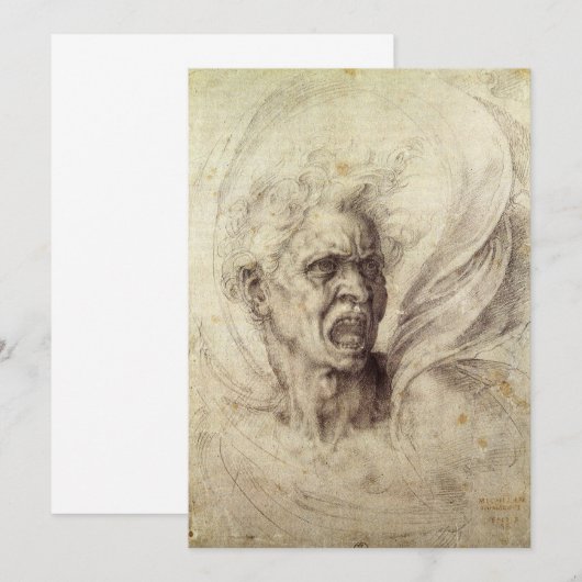 ミケランジェロの呪われた魂 (正面/裏面)