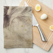 ミケランジェロの呪われた魂 キッチンタオル (四つ折り)