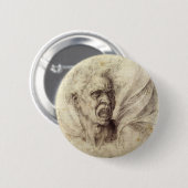 ミケランジェロの呪われた魂 缶バッジ (正面&裏面)