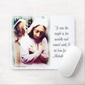 ミケランジェロの引用文の天使 マウスパッド (マウス)