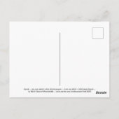 ミケランジェロの後のデヴィッド…2004/2005年度のスケッチブック ポストカード (裏面)