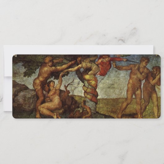 ミケランジェロの秋と追放エデンの園 (正面)