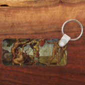 ミケランジェロの秋と追放エデンの園 キーホルダー (正面)