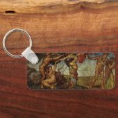 ミケランジェロの秋と追放エデンの園 キーホルダー (裏面)