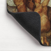 ミケランジェロの秋と追放エデンの園 マウスパッド (コーナー)