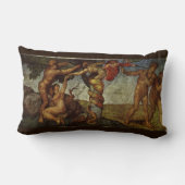ミケランジェロの秋と追放エデンの園 ランバークッション (裏面)