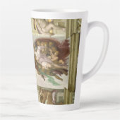 ミケランジェロの『人間の創造』(『アダムの創造』) カフェラテマグ (右)