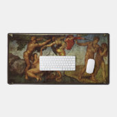 ミケランジェロの『堕落と追放』、エデンの園 デスクマット (キーボード&マウス)