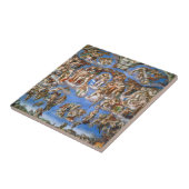 ミケランジェロの『最後の審判』 タイル (側面)