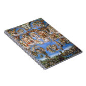 ミケランジェロの『最後の審判』 ノートブック (右側)