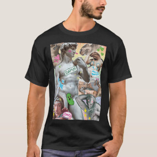 ミケランジェロはゲイ Tシャツ