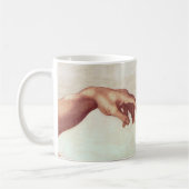 ミケランジェロはマグを渡します コーヒーマグカップ (左)