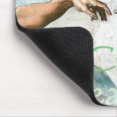 ミケランジェロエレガントテンプレートクラシッククリエイティブ マウスパッド (コーナー)